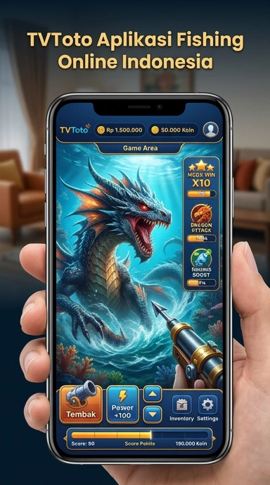 Galeri pratinjau visual tvtoto build APK resmi terbaru